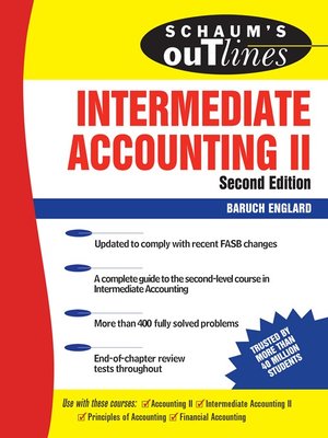 Intermediate Accounting II - ebook